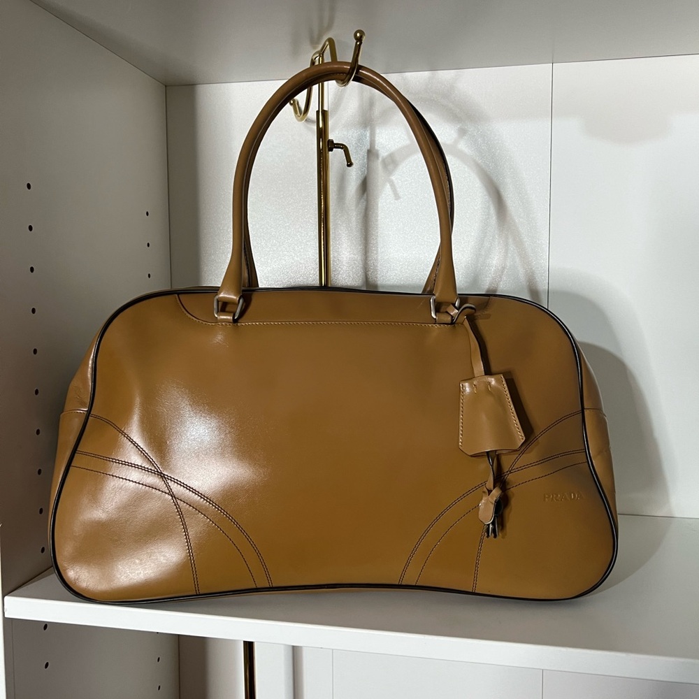 Prada Tan Shoulder Bag